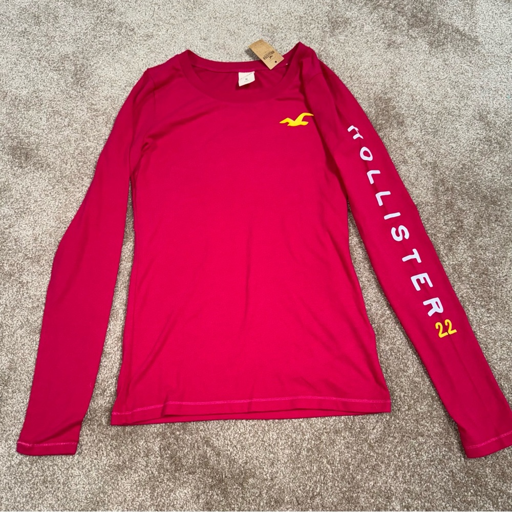 New Hollister long sleeve shirt